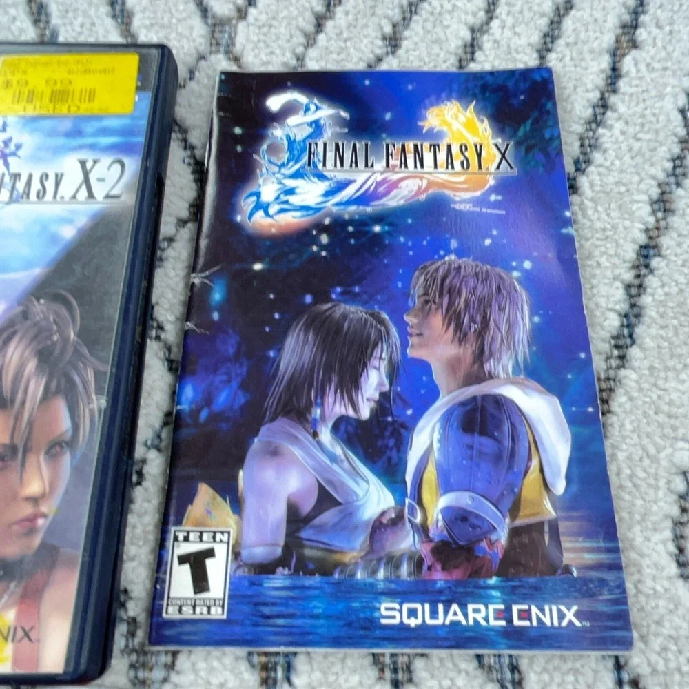 Final Fantasy X-2 PS2 (Sony PlayStation 2 - 2003) Complete w/ Manual Tested